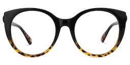 Migdalia Cateye Black Glasses0
