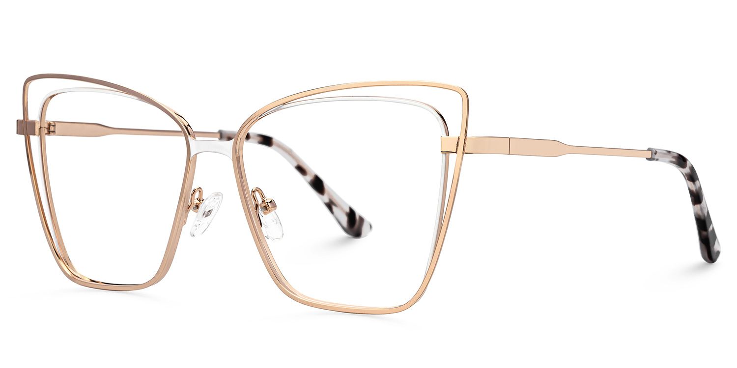 Designer Castillo Glasses in Metal Full-rim1