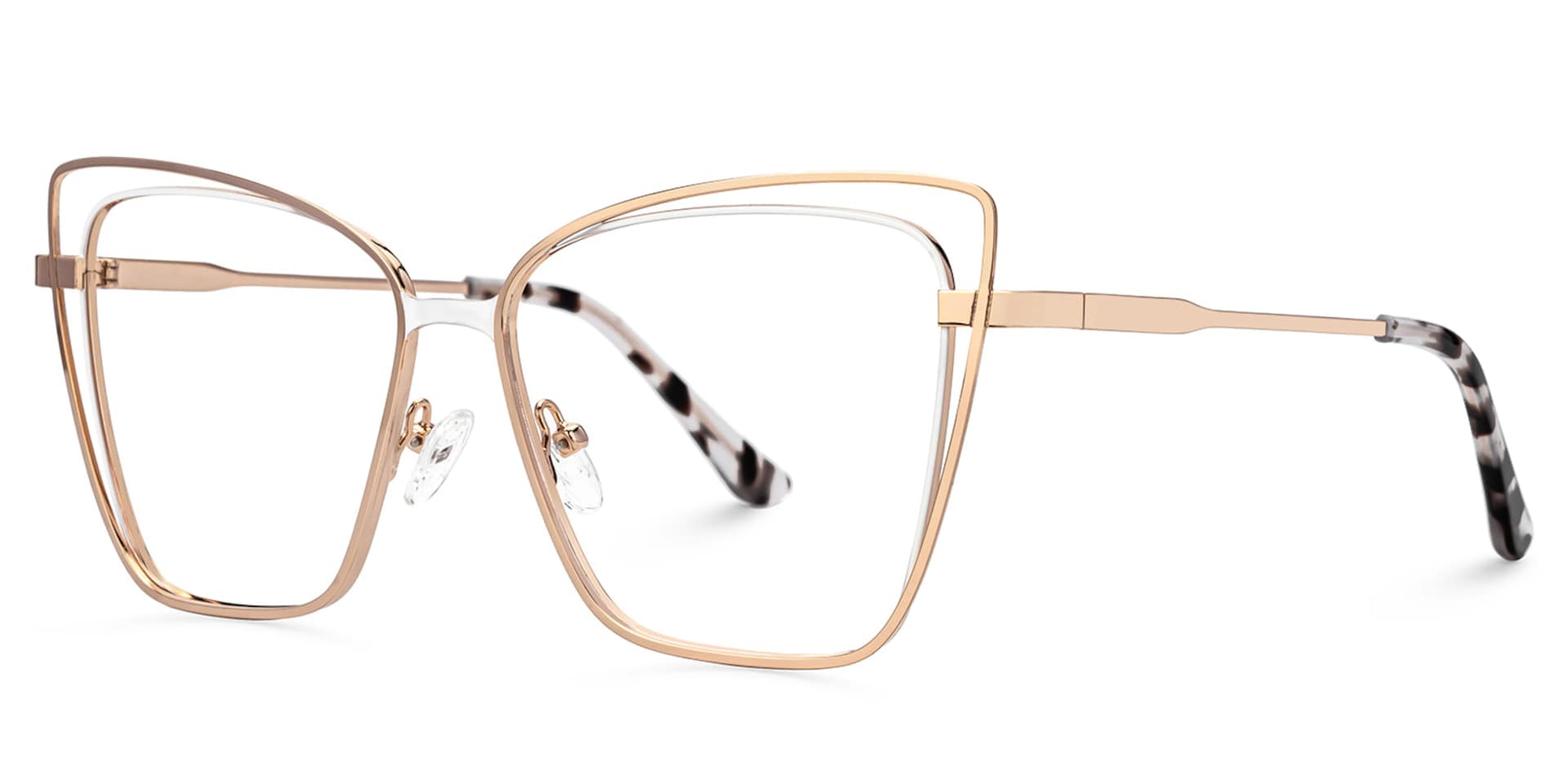 Designer Castillo Glasses in Metal Full-rim1