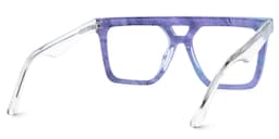 Rubin Square Denim Glasses3