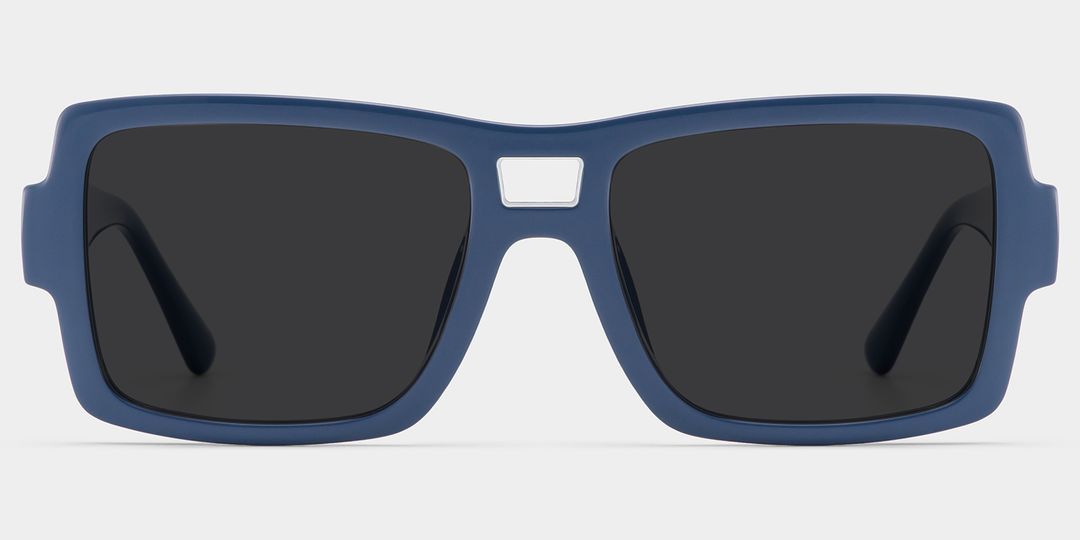 Nora Blue Aviator Sunglasses