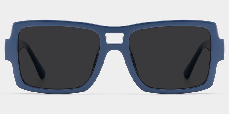 Nora Blue Aviator Sunglasses
