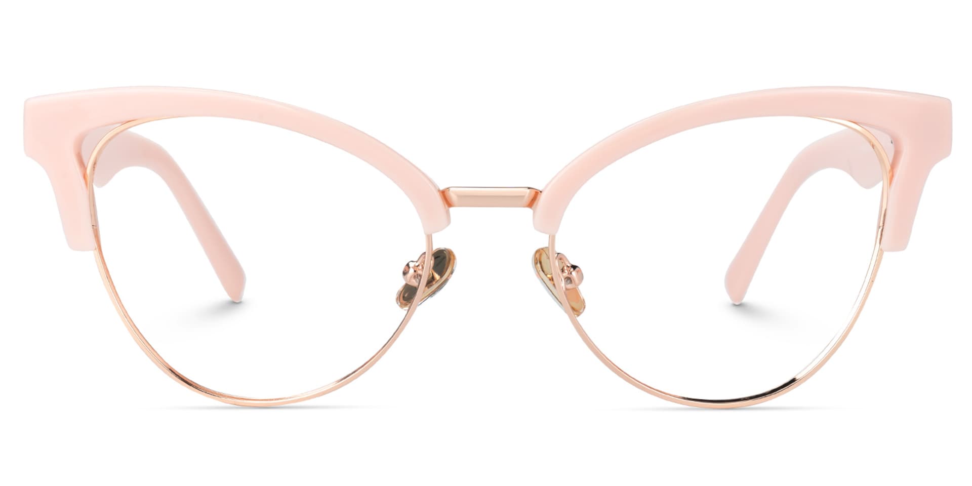 Charlene Browline Pink Eyeglasses and Glasses Frames0