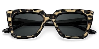 Gipson Cateye Leopard Glasses1