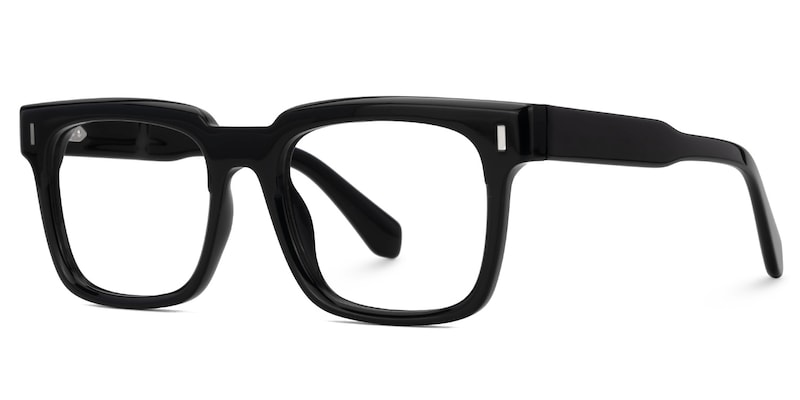 Katia Square Black Glasses