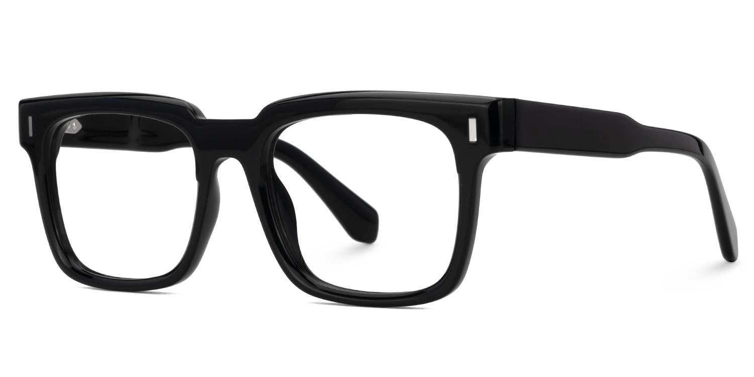 Katia Square Black Glasses