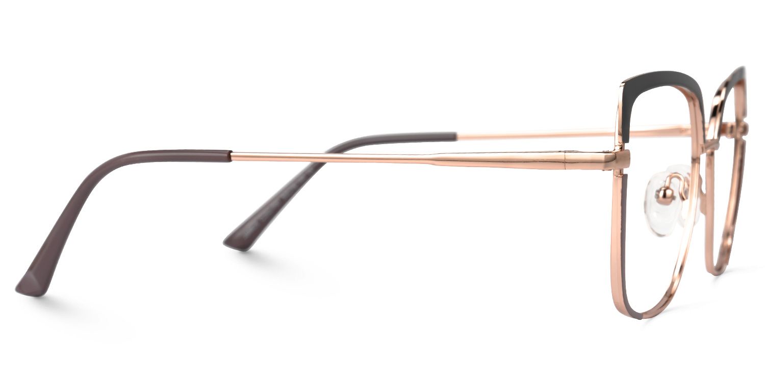 Grasso Square Two-Tone Eyeglasses & Metal Frames3