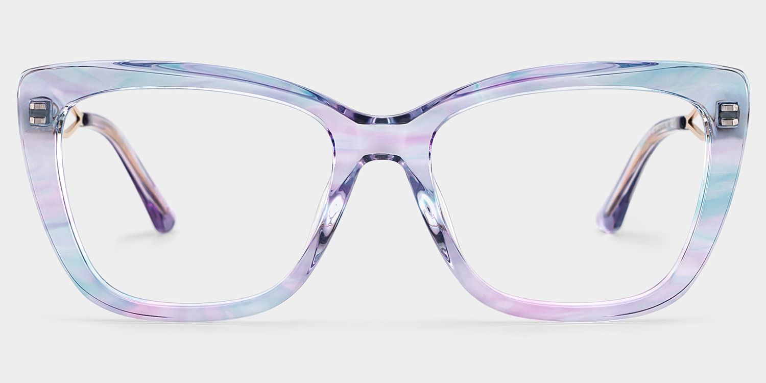 Remi Bloom Purple Butterfly Mixed Eyegasses for the Female | ZEELOOL