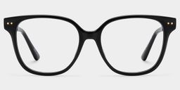 Clara Black Cat eye Glasses0