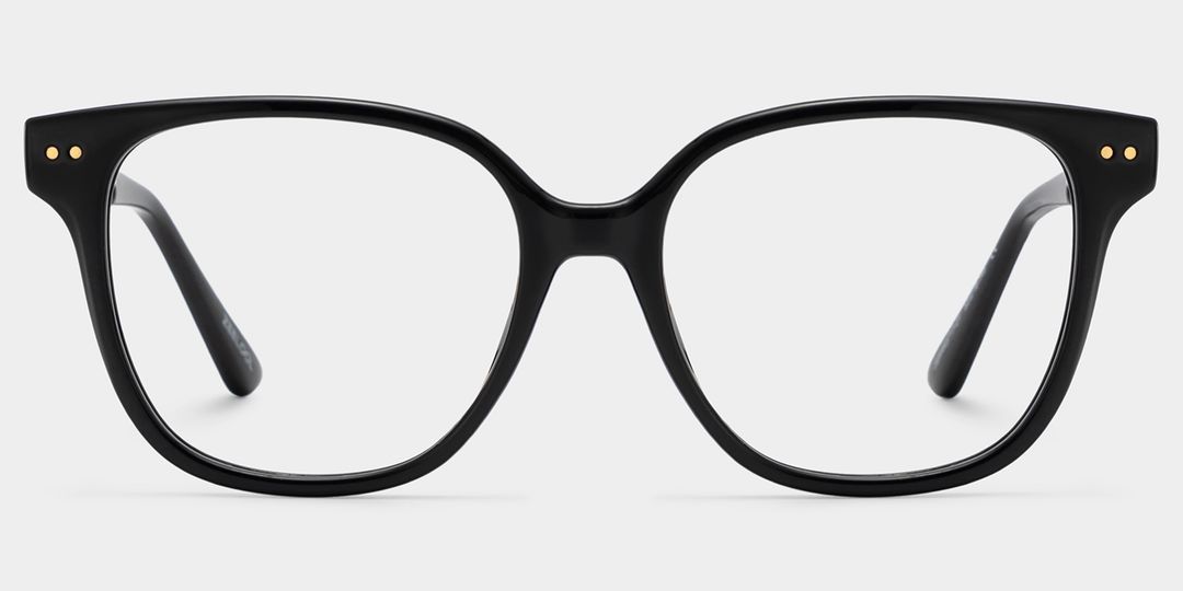 Clara Black Cat eye Glasses