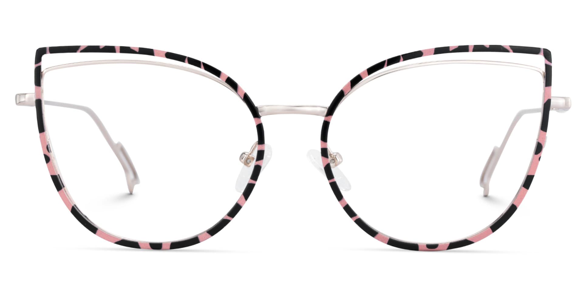 Spivey Cateye Metal Full Frame Eyeglasses | Zeelool0