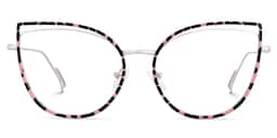 Spivey Cateye Pink Tortoise Glasses0