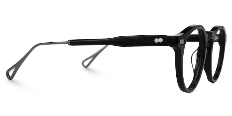 Round Chantalle Black Glasses deals -Zeelool Glasses2