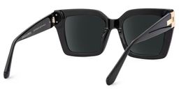 Josiah Square Black Glasses3