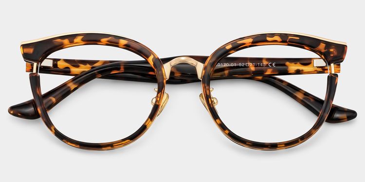 Laraine Cat Eye Tortoise Glasses