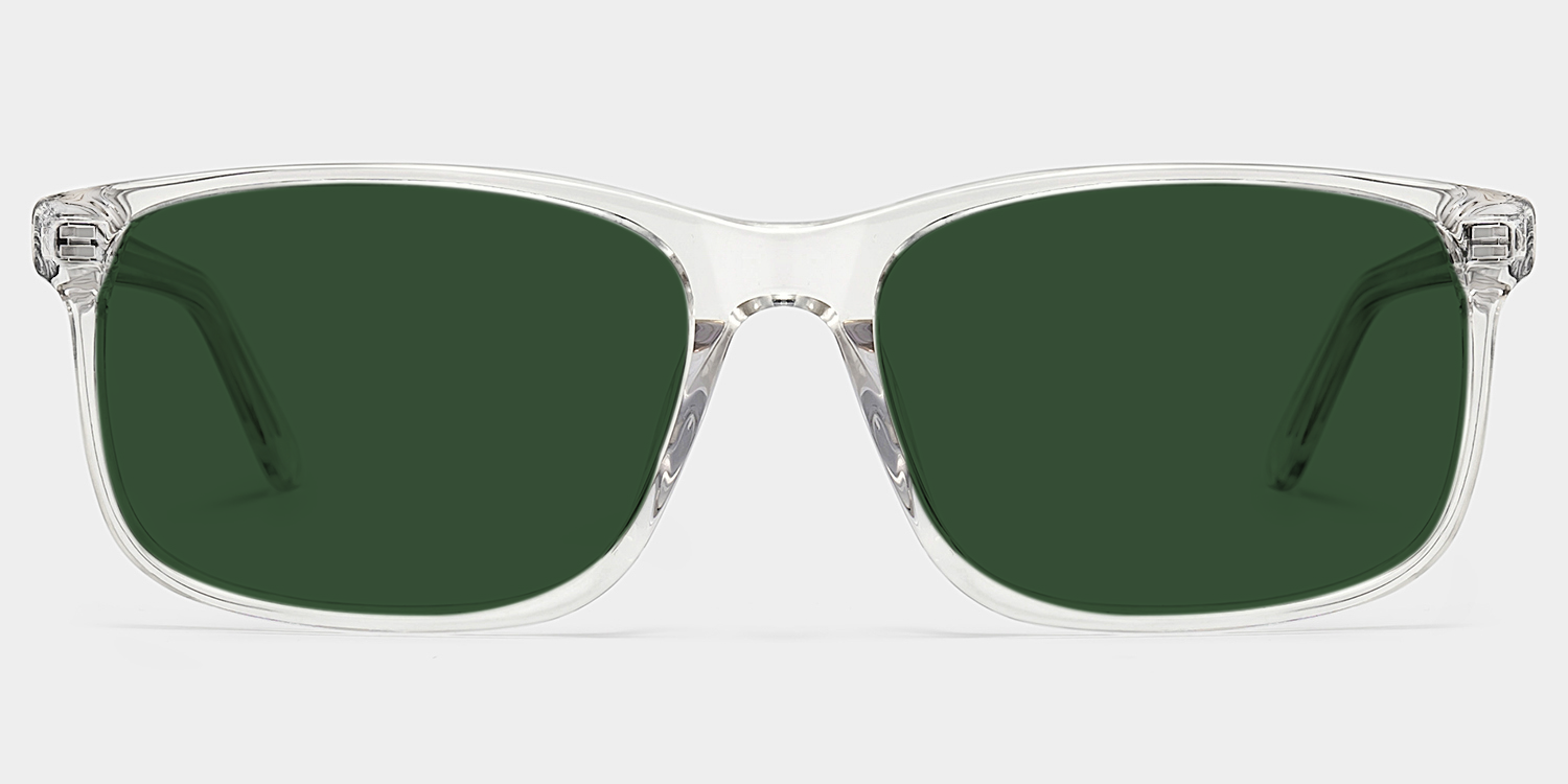 Connie Clear Rectangle Sunglasses to Frame Your Face | ZEELOOL0