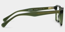 Vickerie Green Rectangle Glasses4