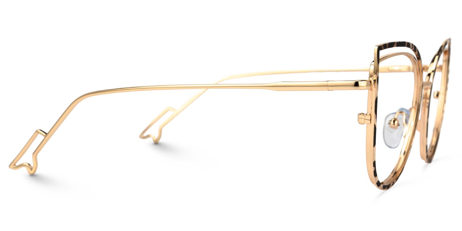 Spivey Cateye Metal Full Frame Eyeglasses | Zeelool2