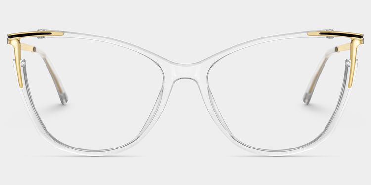 Yomary Cateye Clear Glasses