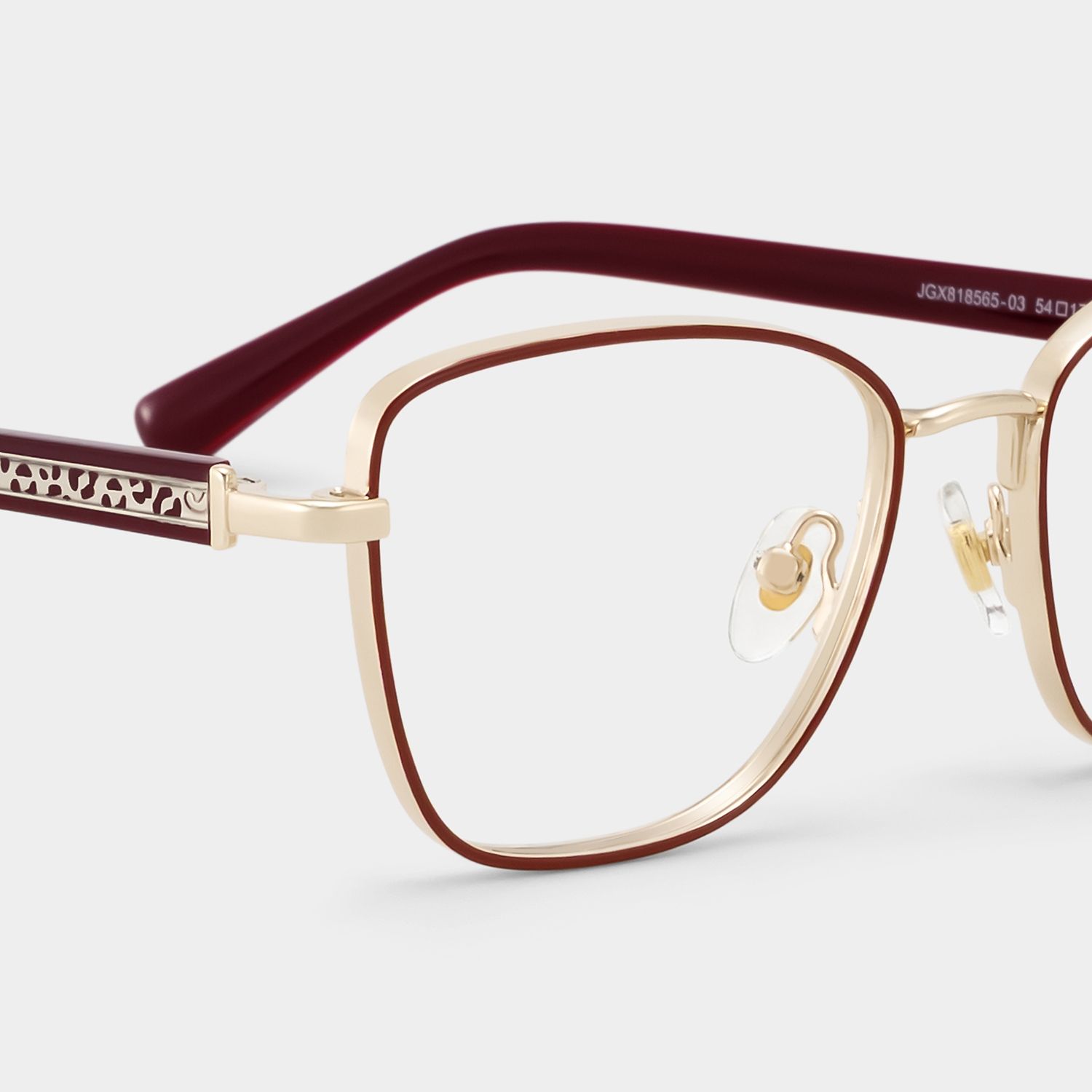 Lucille Red Butterfly Glasses | ZEELOOL5