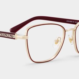 Lucille Red Butterfly Glasses5