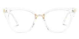 Chandrikar Clear Cat eye Glasses0