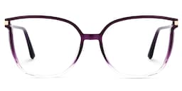 Rodz Square Purple Crystal Glasses0