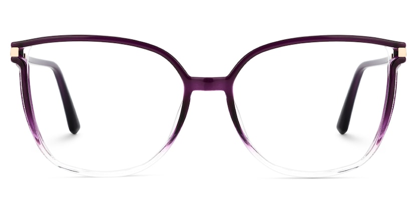 Rodz Square Purple Crystal Glasses