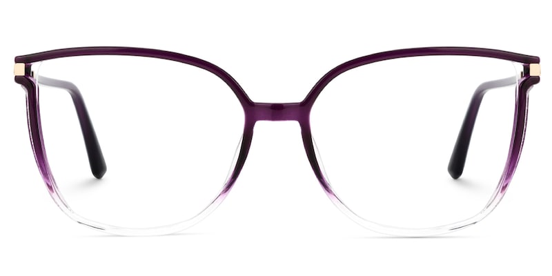 Rodz Square Purple Crystal Glasses