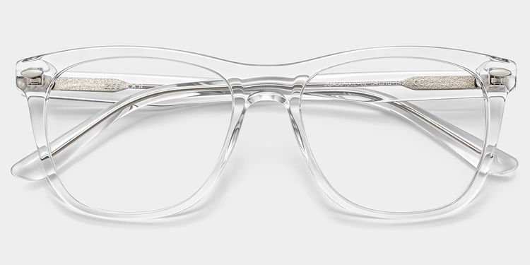 Atlas Clear Rectangle Glasses