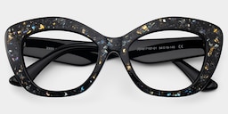 Giselle  Cat-eye Black Glasses3