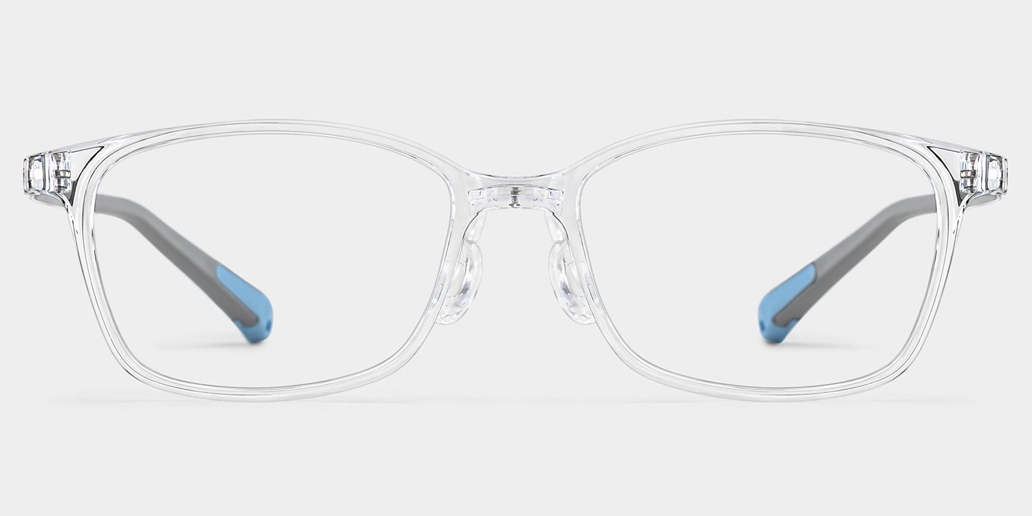 Finne Rectangle Cystal Frame Eyeglasses for Teens1