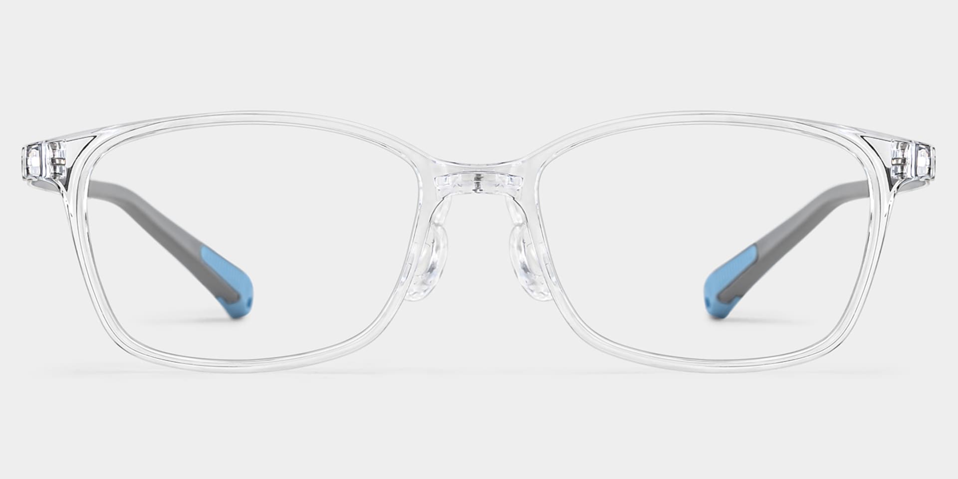 Finne Rectangle Cystal Frame Eyeglasses for Teens1