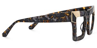 Suenila Square Tortoise Glasses2