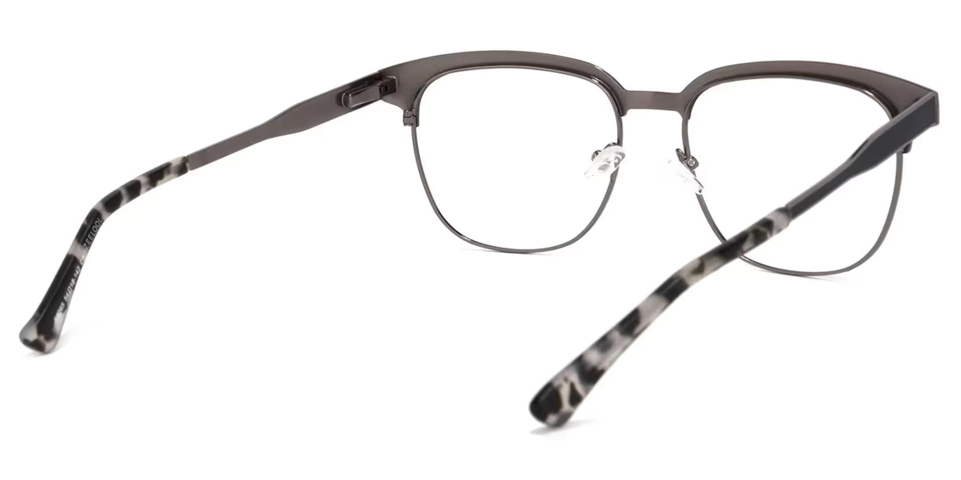 Wren Browline Dark-Gray Eyeglasses and Glasses Frames4