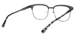 Wren Browline Dark-Gray Glasses4
