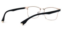 Keychell Black Browline Glasses3