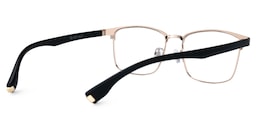 Keychell Browline Black Glasses3