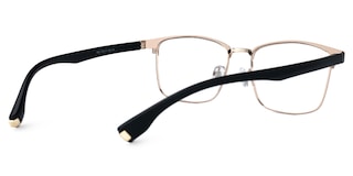 Keychell Browline Black Glasses3