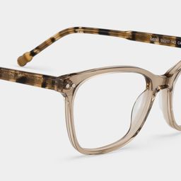 Marigold Rectangle Brown Glasses4