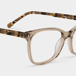 Marigold Rectangle Brown Glasses4