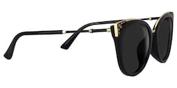 Dalton Cat Eye Black Sunglasses3