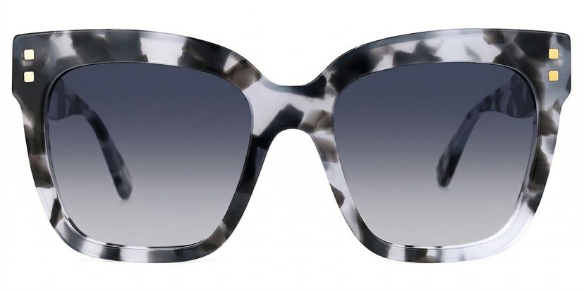 Minguela Square Gray-Tortoise Glasses