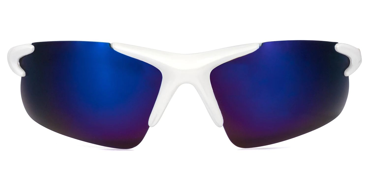 Fraser Geometric White Hiking Glasses | Zeelool Glasses0