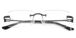Peavy Rectangle Gray Glasses2
