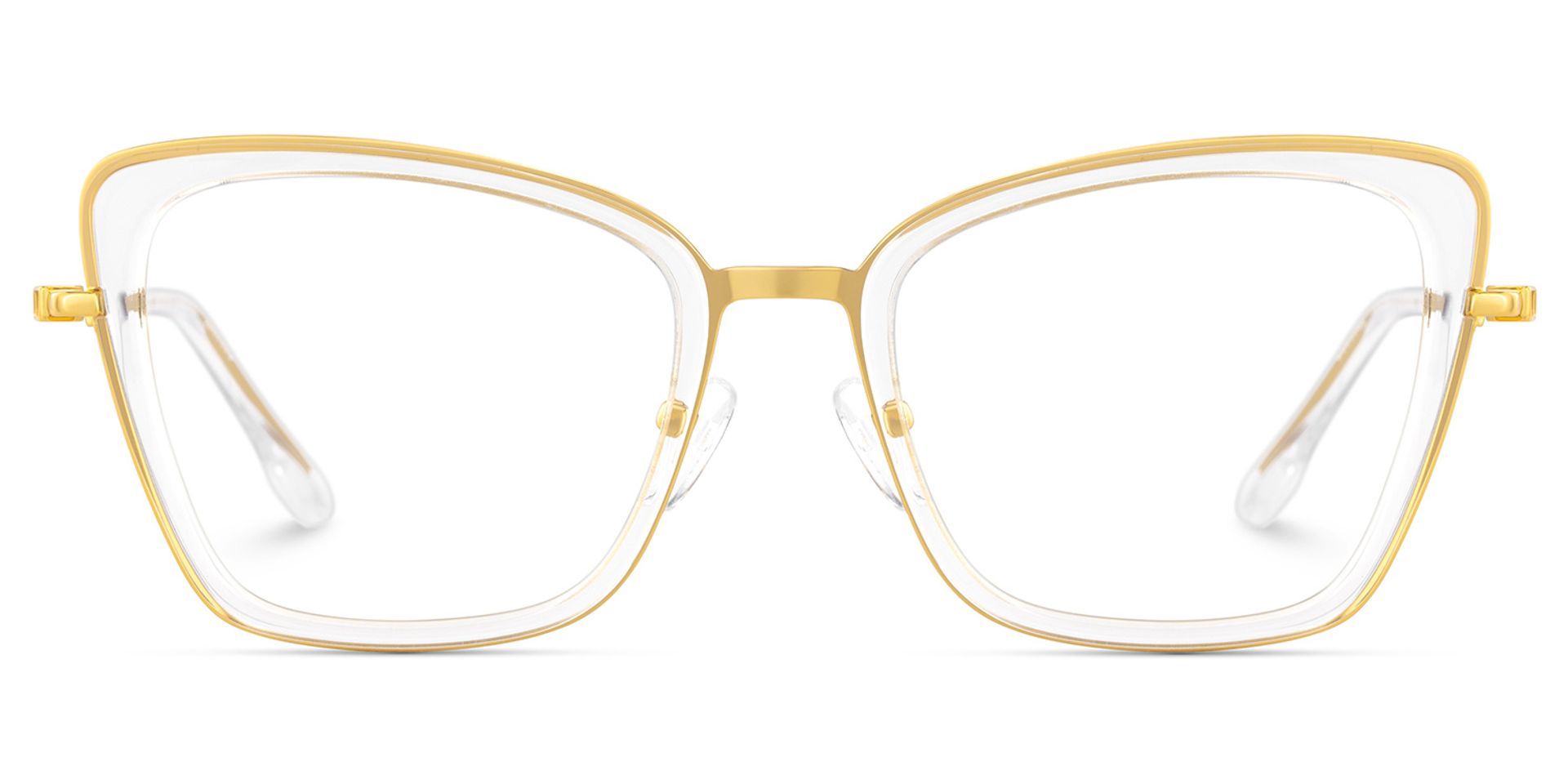 Rosalie Butterfly Crystal Color Frame Glasses for Women | Zeelool1