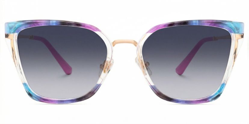 Martins Rectangle Multicolor Glasses