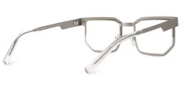 Barber Geometric Silver Glasses4