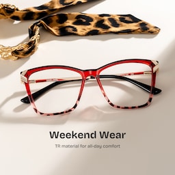 Mia Square Two tone Glasses0