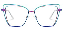 Castillo Butterfly Iridescent Glasses0